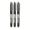 3 pcs/Set Permanent Marker Pen Waterproof Ink Fine Point Black Blue Red Oil Ink 1.5mm Round Toe Fine Color Marker Pens