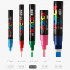 21/24 Colors UNI POSCA Marker PC-1M/3M/5M POP Poster Water-based Advertising Pen Painting Graffiti Manga School Supplies Markers
