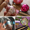 100Pcs Metallic Marker Pens for Craft Art Marker for Wedding Guest Book, Photo Album Xmas New Year Gifts