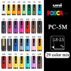 Uni Posca Paint Marker FULL RANGE Bundle Set , Mitsubishi Poster Colour ALL COLOR Marking Pen Medium Point ( PC-5M ) 29 Colours