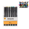Finecolour EF103 Alcohol Based Art Marker Pen With Box 12/24/36/48/60/72/240 Colors Double-Headed Soft Professional Oily Markers