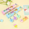 10 box/lot Creative Dinosaur Blocks Highlighter Set Cute Mini Drawing Painting Marker Pen School Supplies Stationery wholesale