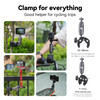 TELESIN Cycling Motorcycle Clip Magic Arm 360&deg; Aluminum Alloy