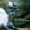TELESIN Cycling Motorcycle Clip Magic Arm 360&deg; Aluminum Alloy