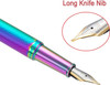 Hongdian Black Forest Metal Fountain Pen Black/Golden EF/F/M/Bent Beautiful Tree Texture Excellent Writing Business Office Pen