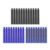 High Quality 10pcs 3.4mm Erasable Black Blue Fountain Pen Ink Cartridges Pen Refill Stationery School Supplies