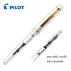 PILOT 78g 2018 transparent 78g+ 22k golden original Iridium fountain pen students practice calligraphy ef f m nib ink cartridge