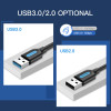 Usb 3.0 Extension Cable 1.5m Male Female | Vention Usb2.0 Extension