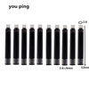 Jinhao 82 Transparent Colour Business Office Student School Stationery Supplies Fine Nib Fountain Pen New