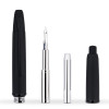 Pilot Capless Press Pen Black Samurai Retractable 18K Gold Tip FC-1800R Metal Pen Push Correction Word Gift
