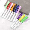 Manufacturers plastic colorful color matching pens Bead pens Students and children pose hard pens to practice pens in stock