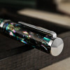 Japanese Pent Mother Of Pearl Pen Large Germany Nib Handmade Handicraft Premium Fountain Pen