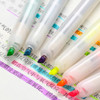 1-Piece Refillable Retractable Highlighters Fluorescent Pen Pastel Highlighter Markers for Highliting Drawing Doodling Coloring