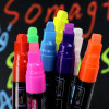 8 Colors Highlighter Fluorescent Liquid Chalk Marker Neon Pen For LED Writing Board Blackboard Glass Painting Graffiti Office