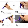 8 Pcs Markers Set Liquid Chalk Marker Pens Erasable Multi Colored Highlighters Led Writing Board Glass Window Art Marker Pens