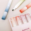 4PCS Cute Highlighters Markers Pastel Highlighter Pen Set Stationary High Capacity School Supplies Aesthetic Stationery Supplies