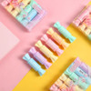 Cute Fresh Candy Double Head Highlighter Scribble Pen for Hook Color Mark School Supplies Markers Colores Manga Art Set Drawing