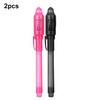 2/4/8/14pcs UV Light Pen Invisible Magic Pencil Secret Fluorescent Pen for Writing Pad Kids Child Drawing Painting Board DJA88