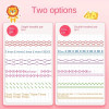 Borrence 8Pcs Kawaii Flowers Line Shaped Highlighter Pens Roller Tip Curve Liner Marker Writing Journaling Drawing Stationery