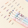 6pcs/set Sanrio Fluorescent Pen Cute Box High Color Marker Pen Kuromi Multi-function Fluorescent Pen Beveled Pen Head Wholesale