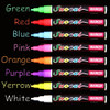 1 pc/box Highlighter Liquid Chalk Marker Pens for School Art Painting 8 Colors Round&Chisel Tip 3mm