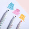 6pcs/Set Highlighter Morandi Focus Pens Window Highlighter Color Markers Pastel Highlighters Japanese Stationery