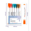 6pcs/Set Highlighter Morandi Focus Pens Window Highlighter Color Markers Pastel Highlighters Japanese Stationery