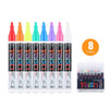 5 Sets Liquid Chalk Markers Pens Erasable Colors Highlighters LED Writing Board Glass Neon Pen, Chalkboard Blackboard