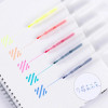 6 Set/Lot Erasable Highlighter Marker Pens Fluorescent Color Liner Drawing Highlight Book Marker Office School Supplies A6059