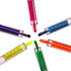 108Pcs Novelty Highlighter Pen Stationery Syringe Highlighter Fluorescent Needle Tube Watercolor Nite Writer Pen