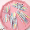 Sanrio 36pcs Highlighter Kuromi Kawaii Student Stationery Set Cartoon Double-headed Color Marker School Promotional Office Pens