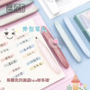 4pcs Highlighter Pens Gradient Kawaii Stationery Students Marker Pen Drawing Tool Cute School Office Supplies