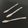 3pcs/set (10/12/14cm) lab stainless steel medicinal sample weighing spoon in school experiment equipment