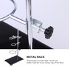 Laboratory Grade Metalware Set- Support Stand Premium Material Laboratory Stand Support Clamp Flask Clamp Condenser Stand