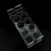 Plexiglass Rack For Centrifuge Tube 100 ml Plexiglass Stand Place 10 Tubes Transparent Test Tube Holder Diameter 40 mm