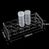 Plexiglass Rack For Centrifuge Tube 100 ml Plexiglass Stand Place 10 Tubes Transparent Test Tube Holder Diameter 40 mm