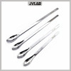 Stainless Steel Drug Spoon Set Use For Chemistry/Medical/Dental Experiment Medicines in Lab Reagents Spatula Weigh Spoon 12/PK