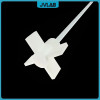 Propeller Stirrer PTFE Paddle Stirrer Use For Low Viscosity Media At Medium & High Speeds Mixing Shaft Length 370mm PTFE Coated