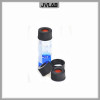 Black Open-topped Polypropylene Cap Red PTFE/White Silicone Septa 13 mm For Agilent / Waters Chromatography Vial 4 ml 100 / PK