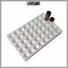 Plastic Chromatography Vial Stand For Place 40 Vials 10 ml / 20 ml Analytical Bottle Sample Bottle Holder Aperture 24 mm 1 / PK Plastic Chromatography Vial Stand For Place 40 Vials 10 ml / 20 ml Analytical Bottle Sample Bottle Holder Aperture 24 mm 1 / PK