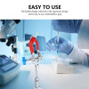 1PC Lab Clip Universal Laboratory Three-Jaw Clamp Adjust Jaw Clamp Laboratory Retort Stand Test Tube Holder 3 Prong Three-Jaw