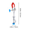 1PC Lab Clip Universal Laboratory Three-Jaw Clamp Adjust Jaw Clamp Laboratory Retort Stand Test Tube Holder 3 Prong Three-Jaw