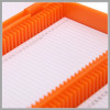 Bio Slice Box Microscope Slide Storage Box Biological Pathology Plastic Slice Cassette up to 100 Slides ABS Solide Holder 2 PCS