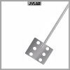 Paddle Stirrer 304 Stainless Steel Paddle Stirrer Fan Type Stir Shaft Length 350mm Diam. 80*70mm Use For Gentle Mixing Stratify