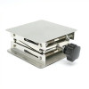 Lab Lifter Manual Elevating Work Platform 100*100mm Lab Scissor Platform Lift