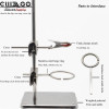 Laboratory Stainless Steel Iron Stand Support 60cm Chemical Experiment Instrument Support Test Tube Bracket