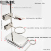 Laboratory Stainless Steel Iron Stand Support 60cm Chemical Experiment Instrument Support Test Tube Bracket