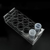 Plexiglass Rack For Centrifuge Tube 120ml Plexiglass Stand Place 10 Tubes Transparent Test Tube Holder Diameter 45mm