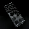 Plexiglass Rack For Centrifuge Tube 120ml Plexiglass Stand Place 10 Tubes Transparent Test Tube Holder Diameter 45mm