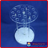 Organic glass18 holes circular pipette stand graduated pipette rack pipette holder circular pipet rack